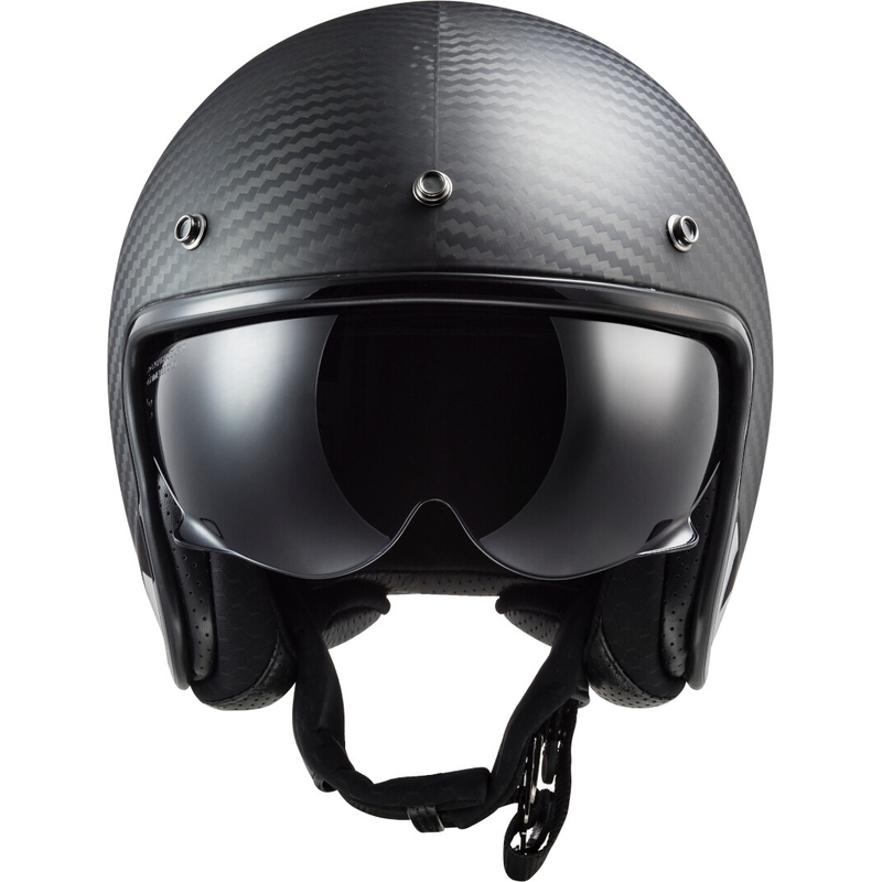 Casco moto aperto LS2 OF601 Bob C Carbon