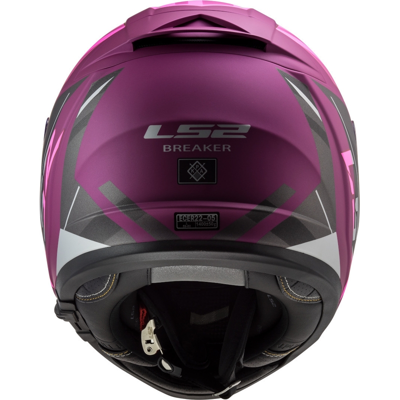 Integrální přilba na motorku LS2 FF390 Breaker Beta černo-fialová