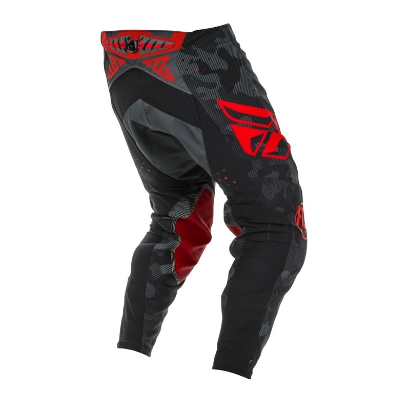 Motokrosové kalhoty FLY Racing Evolution červeno-černé