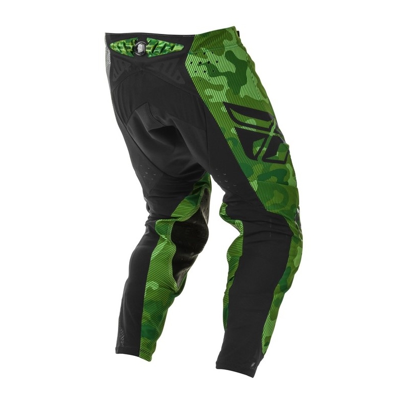 Motokrosové kalhoty FLY Racing Evolution zeleno-černé