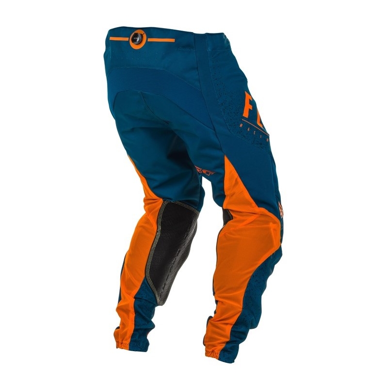 Motokrosové kalhoty FLY Racing Lite 2020 oranžovo-modré