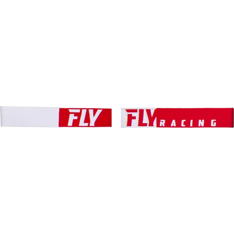 Motokrosové brýle FLY Racing Zone PRO 2019 červeno-bílé (červené chrom plexi) výprodej