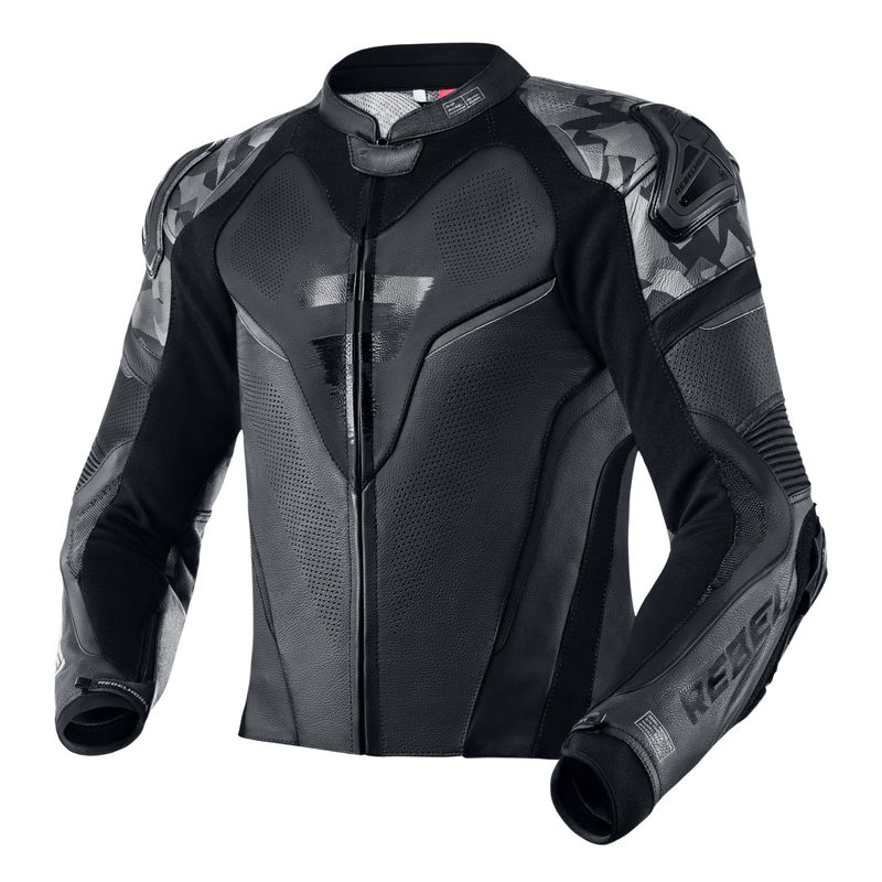 Giacca da motociclista Rebelhorn Rebel nera in saldo Saldi