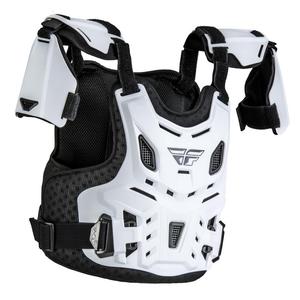 FLY Racing Revel Roost protezione corpo bambino bianca
