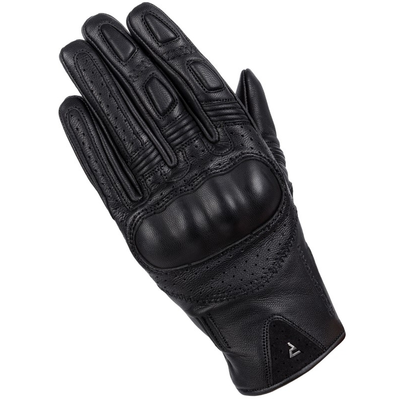 Guanti da moto da donna Rebelhorn Thug II nero traforato