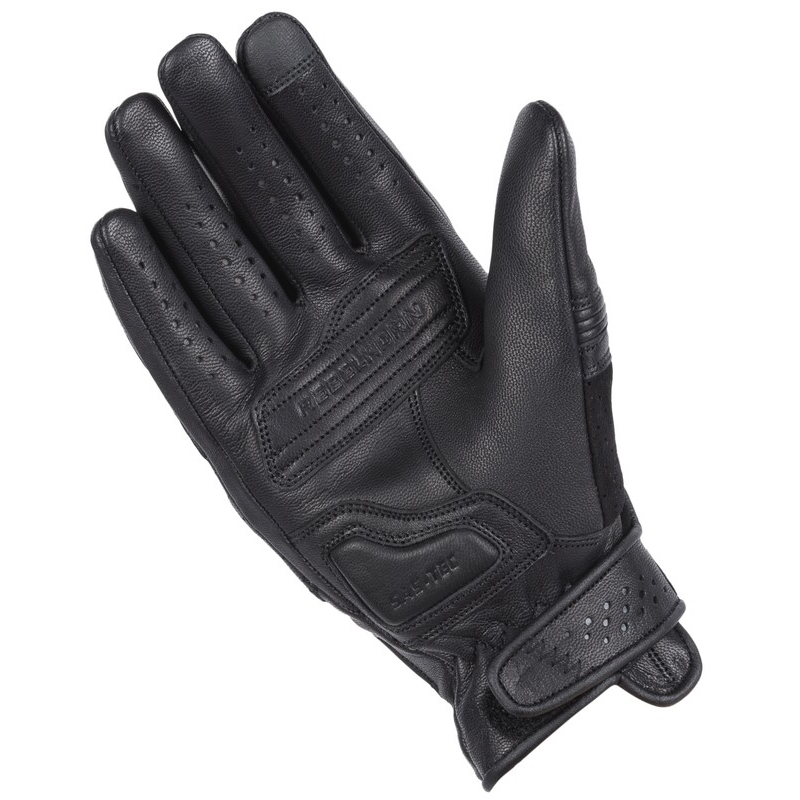 Guanti da moto da donna Rebelhorn Thug II nero traforato