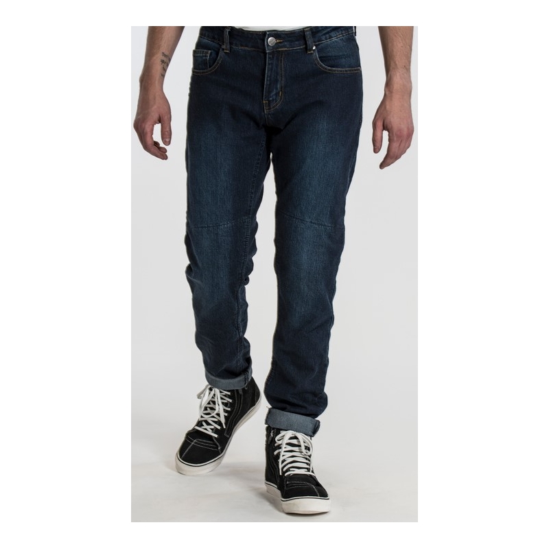 Jeansy na motorku BROGER Florida modré