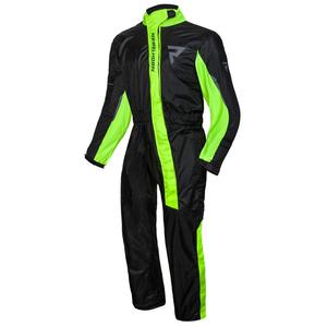 Rebelhorn Travel Tuta antipioggia nera e giallo fluo