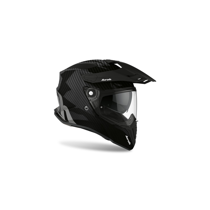 Casco Airoh Commander Carbon Black Saldi