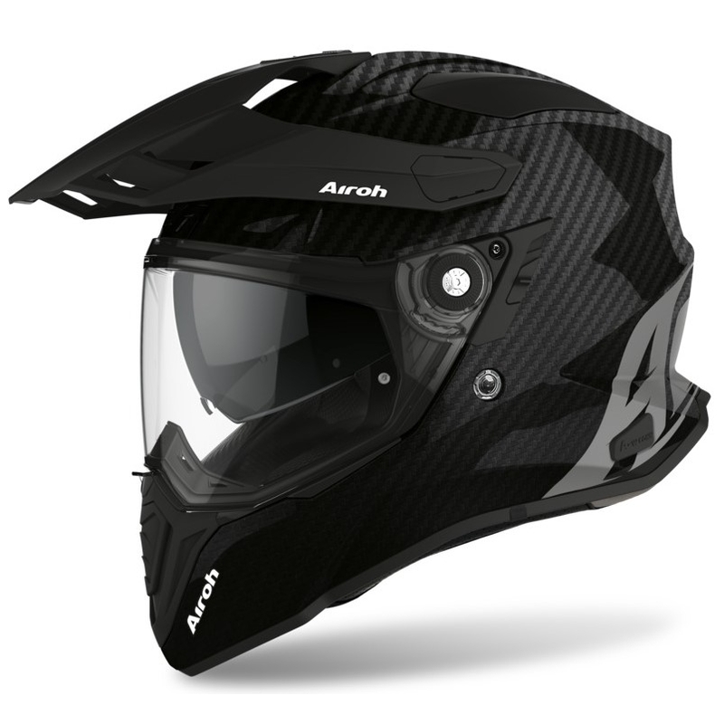 Casco Airoh Commander Carbon Black Saldi
