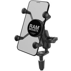 RAM Mounts X-Grip supporto per telefono cellulare con attacco al collo per manubri di motociclette