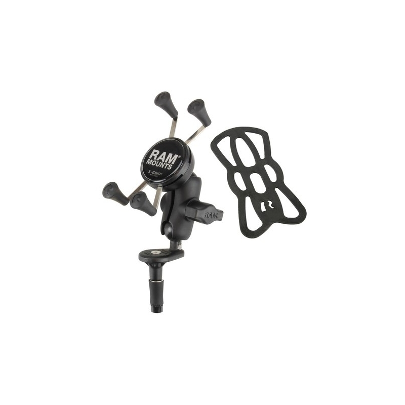 RAM Mounts X-Grip supporto per telefono cellulare con attacco al collo per manubri di motociclette