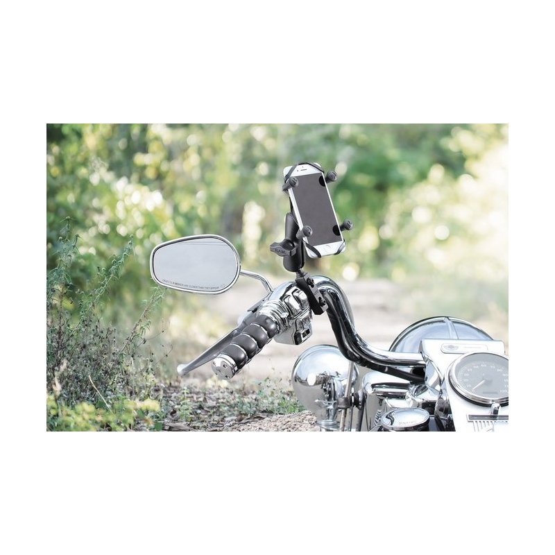 RAM Mounts X-Grip portacellulare con attacco per leva freno/frizione/manubrio