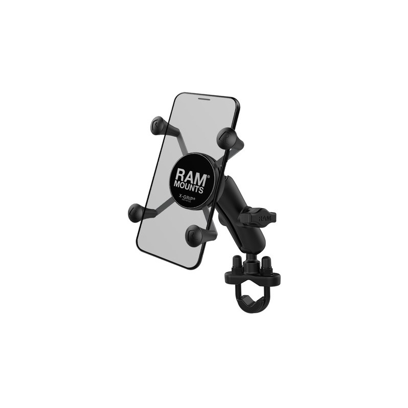 RAM Mounts X-Grip portacellulare per manubri con diametro 12,7-31,75 mm