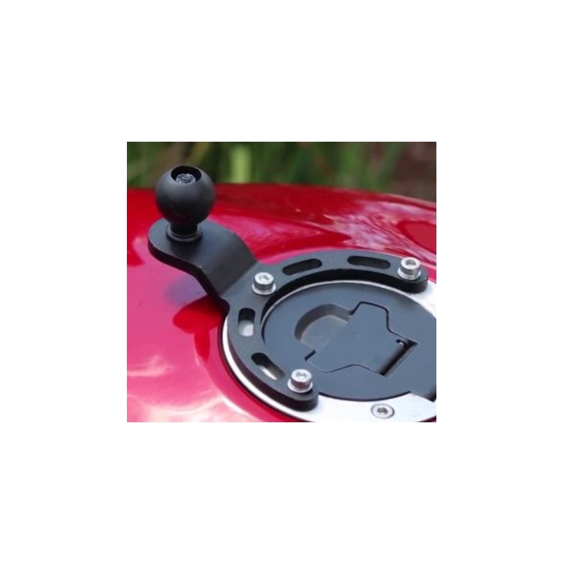 Supporto per supporti RAM sul tappo del serbatoio di moto BMW e Kawasaki