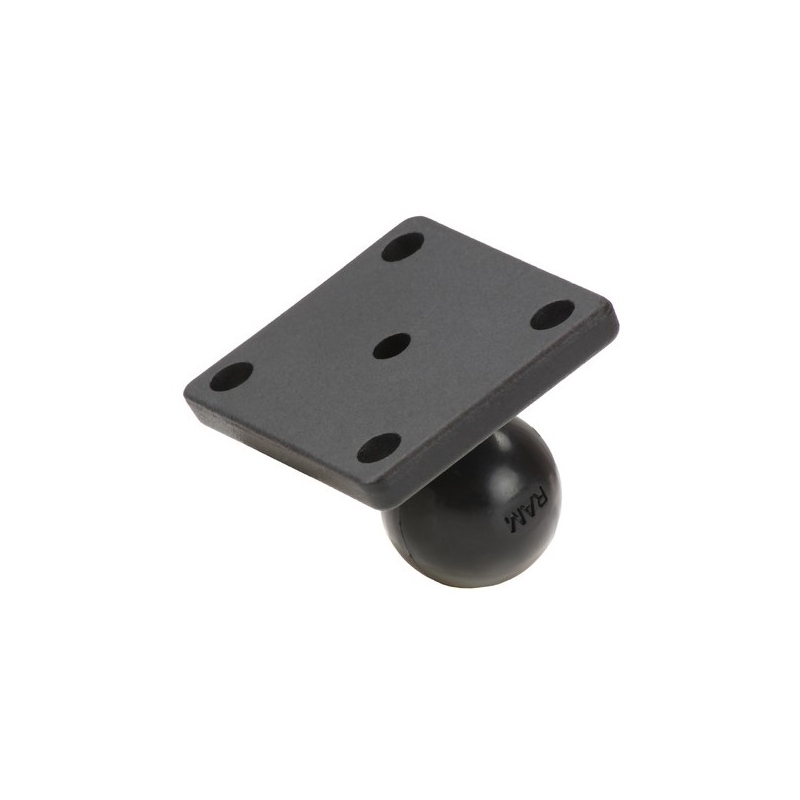 RAM monta un adattatore rettangolare con perno da 1".