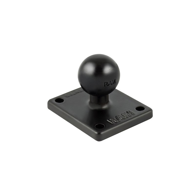 RAM monta un adattatore rettangolare con perno da 1".