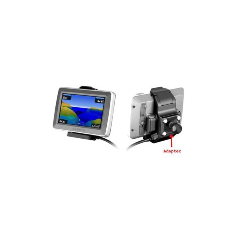 RAM monta un adattatore rettangolare con perno da 1".