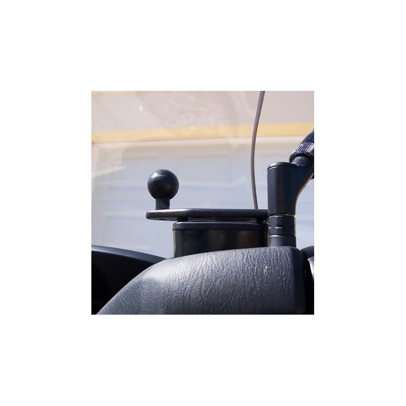 Supporti RAM per serbatoio liquido freni moto con perno da 1" sul lato