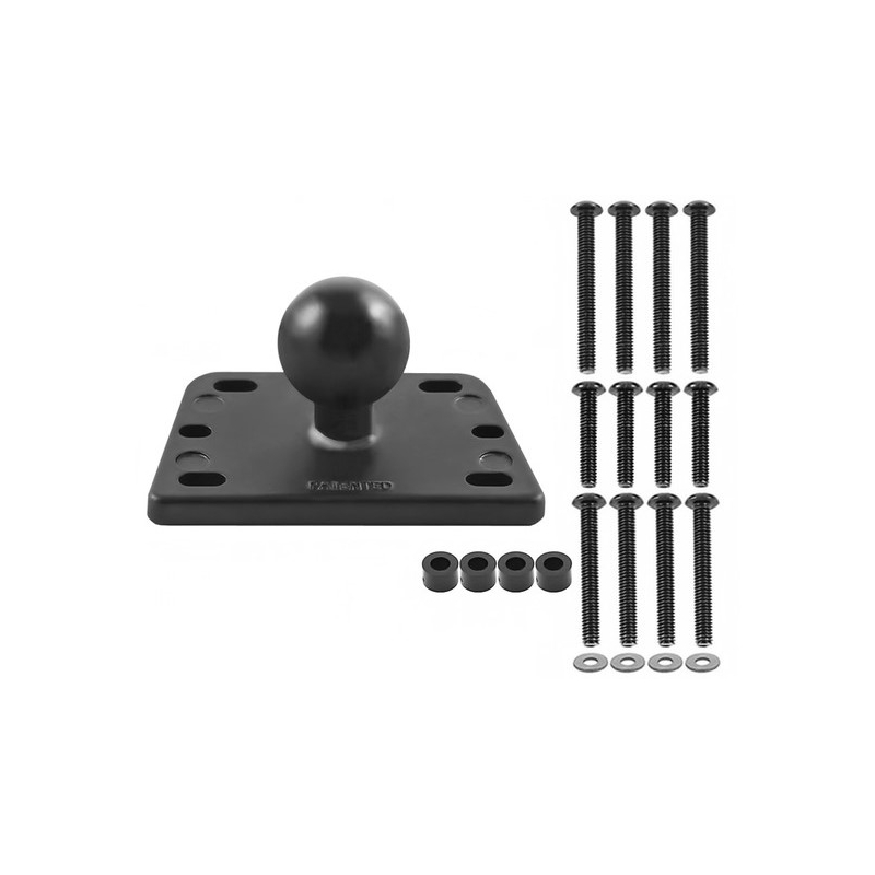Supporti RAM per serbatoio liquido freni moto con perno da 1" al centro