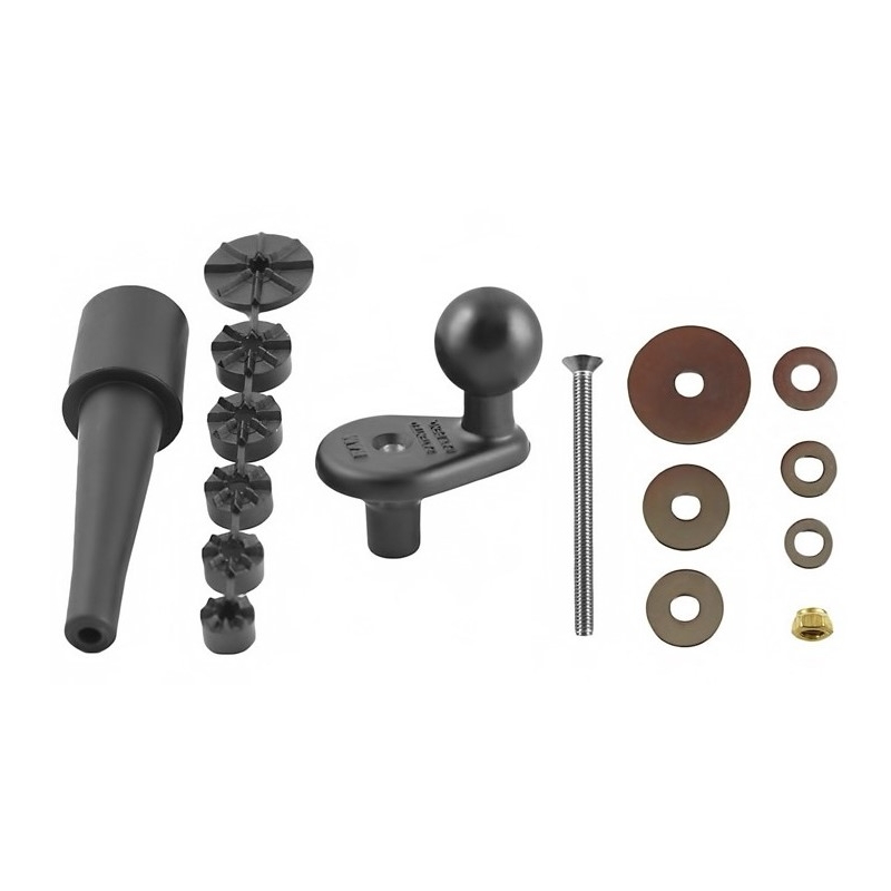Supporti RAM per collo forcella moto con perno da 1