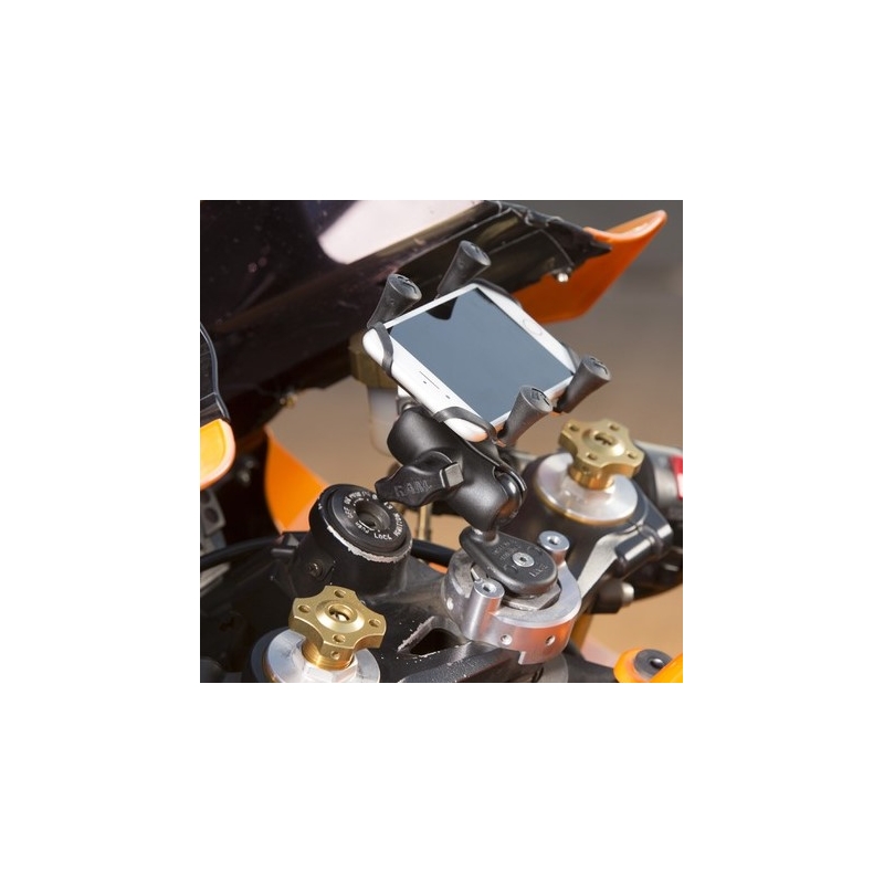 Supporti RAM per collo forcella moto con perno da 1