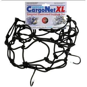 Rete portapacchi flessibile per moto Oxford XL 43x43 cm