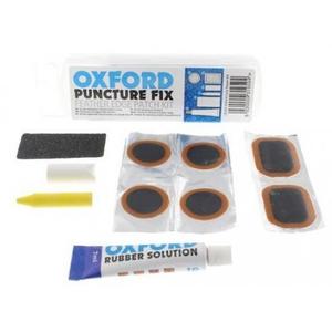 Kit di riparazione Oxford in 10 parti per pneumatici di biciclette, ciclomotori e piccole moto