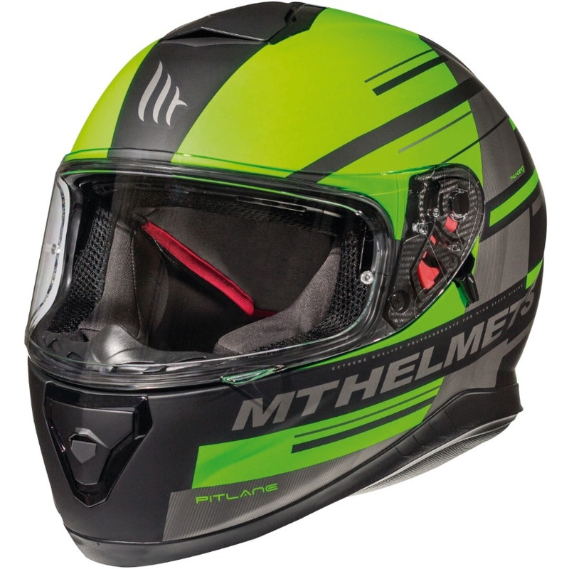 Integrální přilba na motorku MT Thunder 3 SV Pitlane černo-fluo zelená výprodej