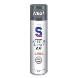 Lubrificante per catene S100 - Spray bianco per catene 2.0 400 ml