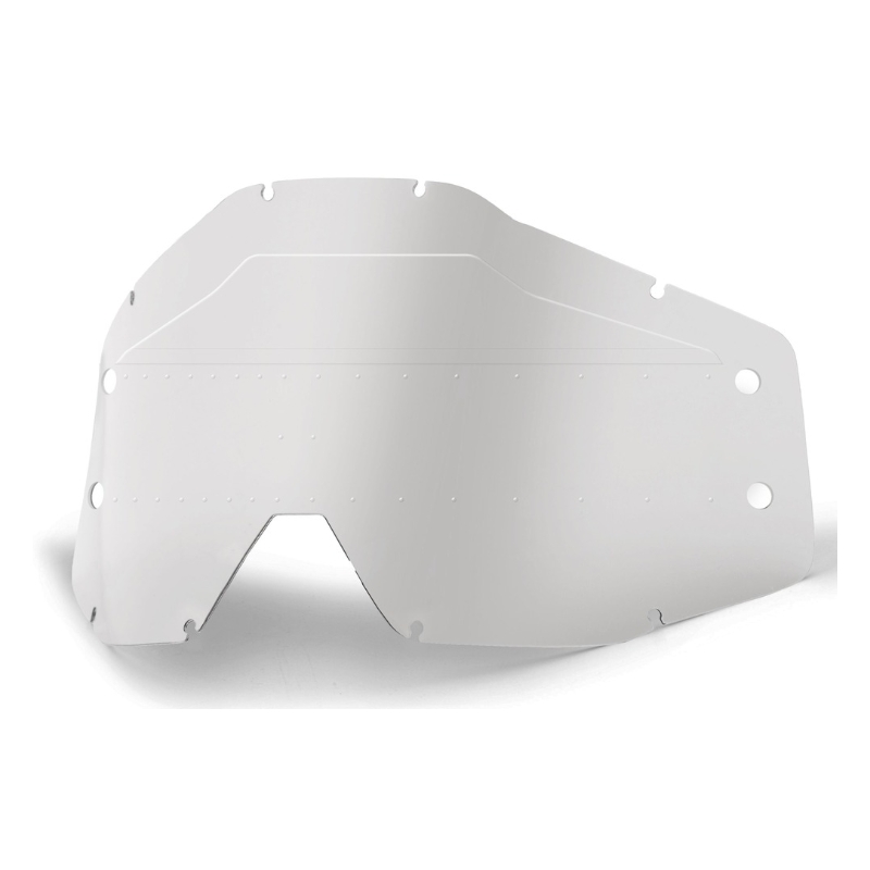 Plexiglas trasparente per occhiali da motocross per bambini 100% Previsione Accuri