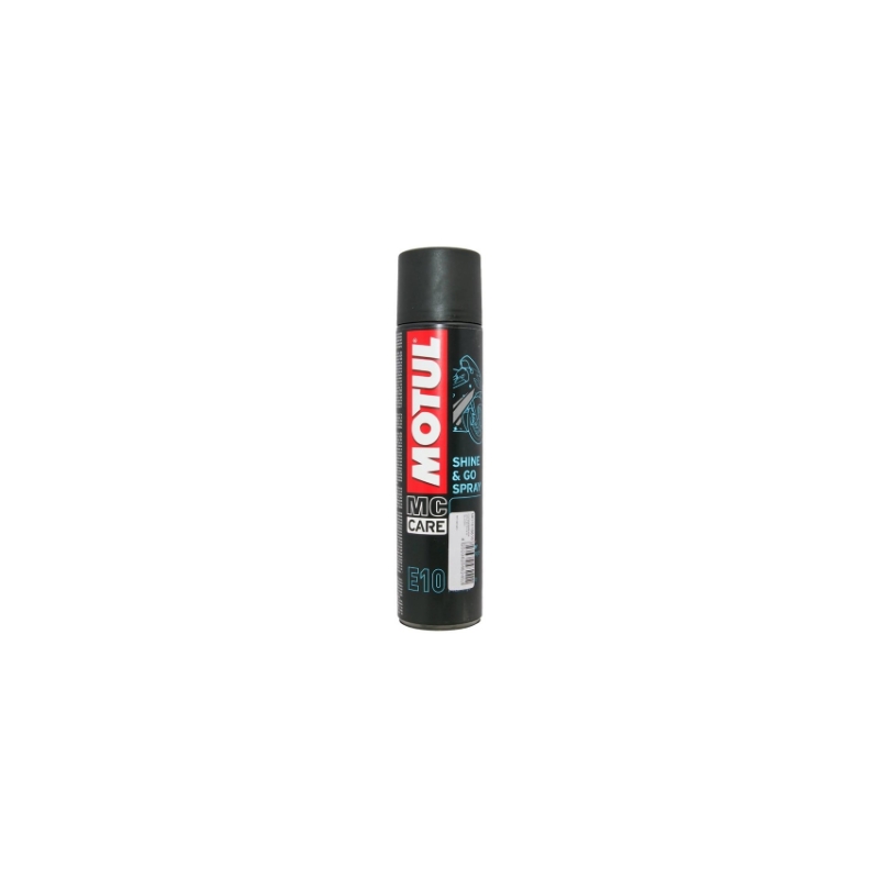 Motul E10 Shine &amp; Go Spray per il trattamento della plastica 400 ml