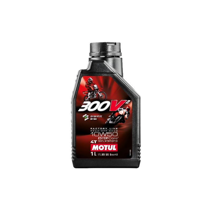 Motul 300V² 4T FL Strada/Fuoristrada 10W50 1L