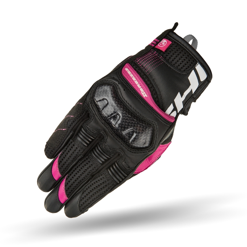 Guanti da moto da donna Shima X-Breeze 2 nero e rosa