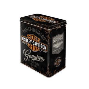 Scatola di latta Harley Davidson