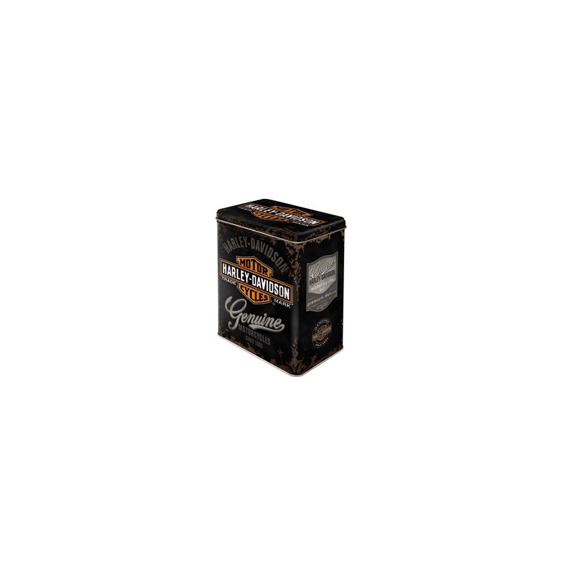 Scatola di latta Harley Davidson