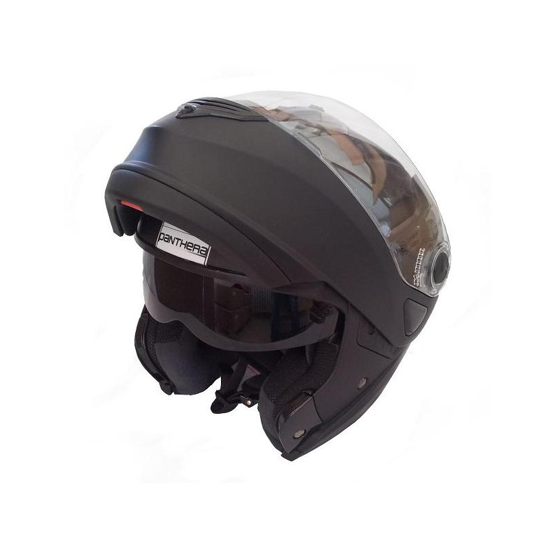 Helma na moto výklopná Panthera ST06 černá matná výprodej