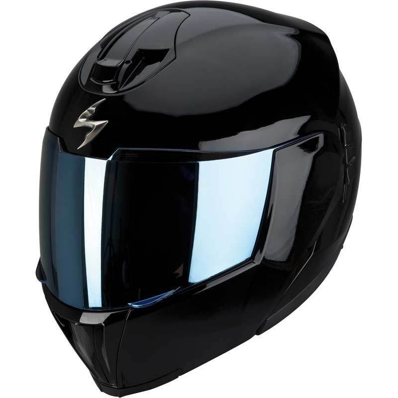Moto přilba výklopná Scorpion EXO-910 černá lesklá výprodej