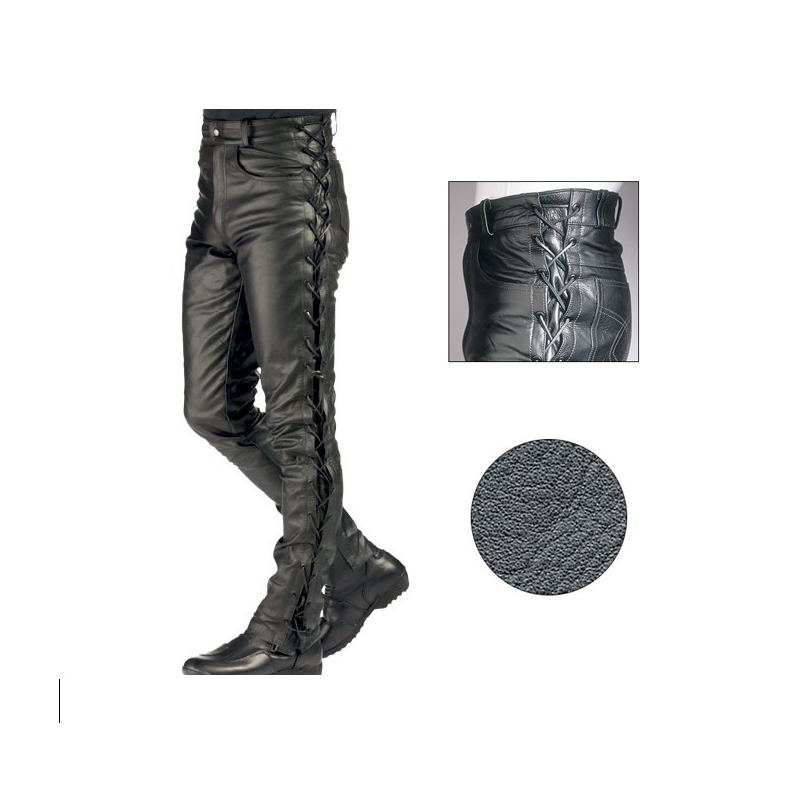 Pantaloni da moto Roleff RO3 da donna con allacciatura
