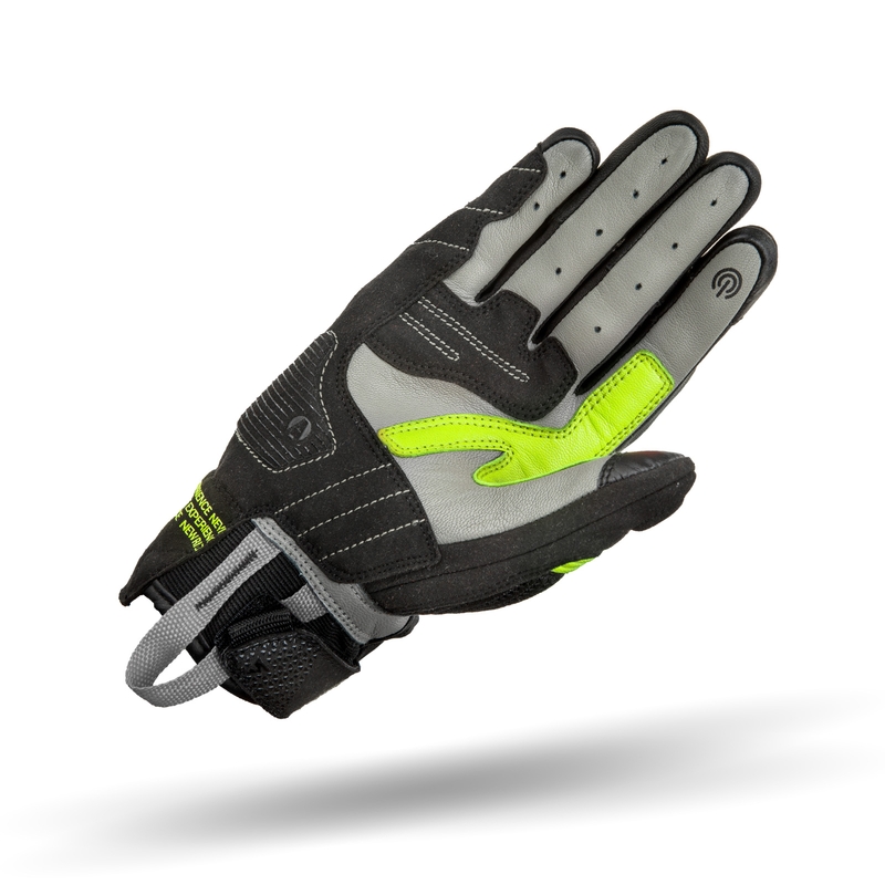 Guanti da moto Shima X-Breeze 2 nero-giallo fluo