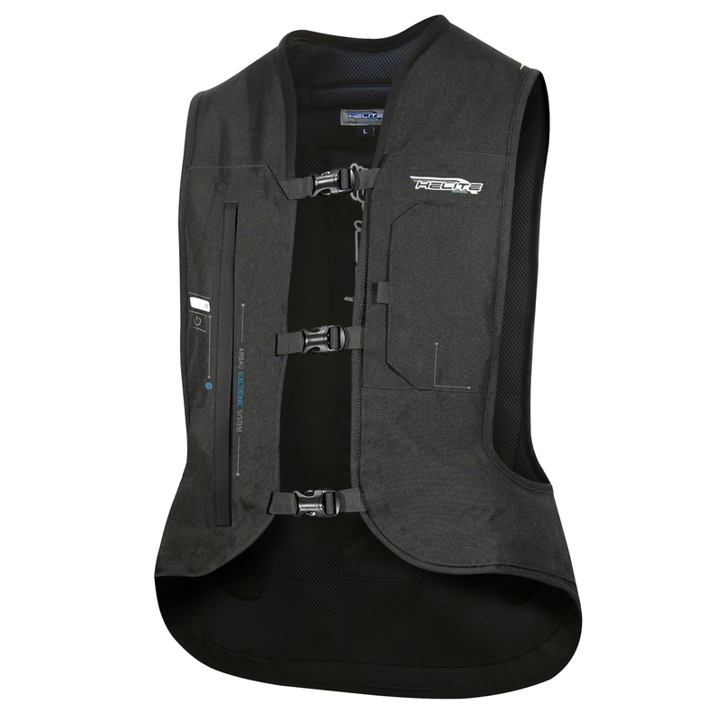 Gilet airbag elettronico HELITE e-Turtle nero
