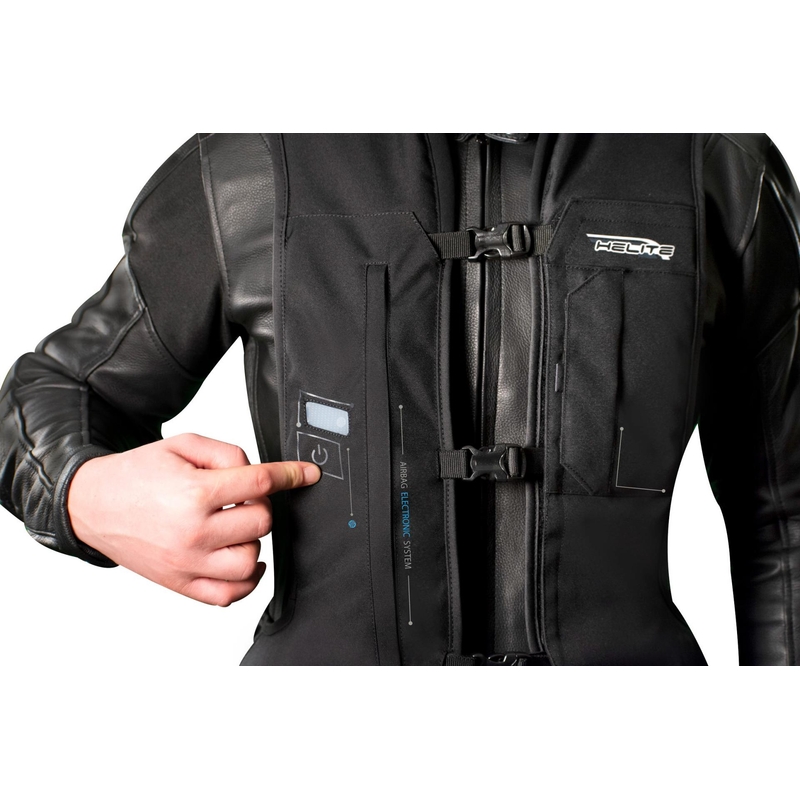 Gilet airbag elettronico HELITE e-Turtle nero