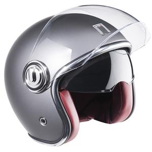 Casco aperto NOX PREMIUM Heritage argento opaco