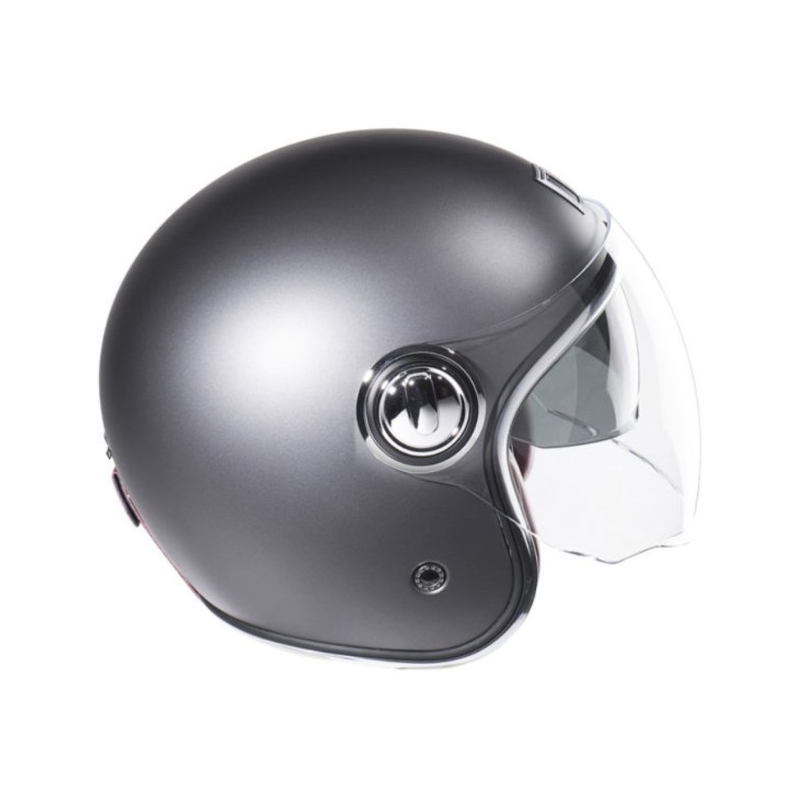 Casco aperto NOX PREMIUM Heritage argento opaco