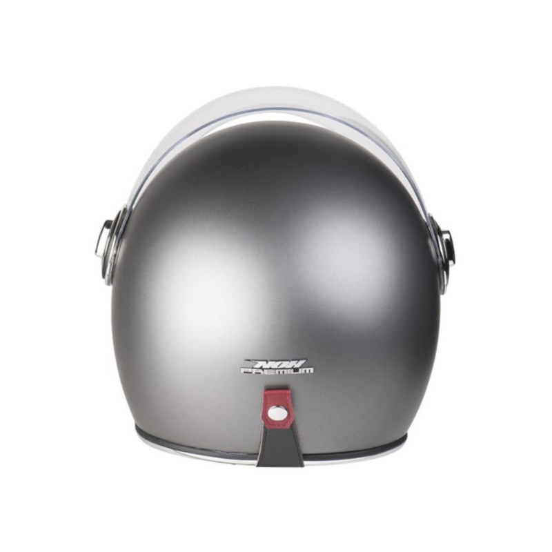 Casco aperto NOX PREMIUM Heritage argento opaco