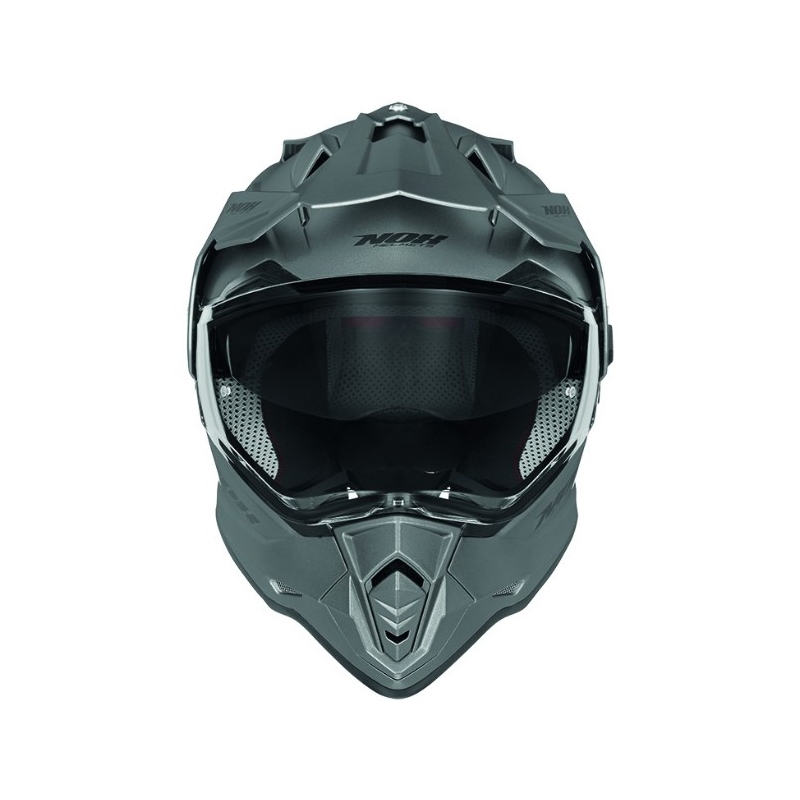 Casco da enduro NOX N312 argento
