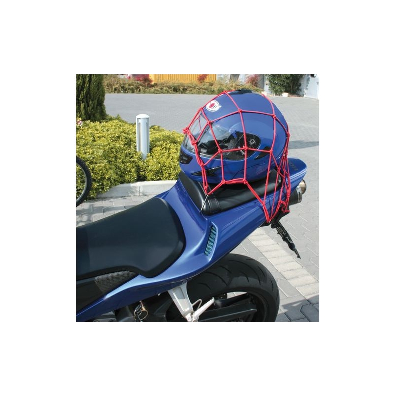 Rete da moto - Spider - rosso