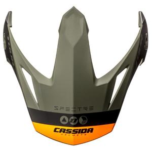 Cassida Tour 1.1 Spectre visiera casco nero-grigio-verde-arancio fluo