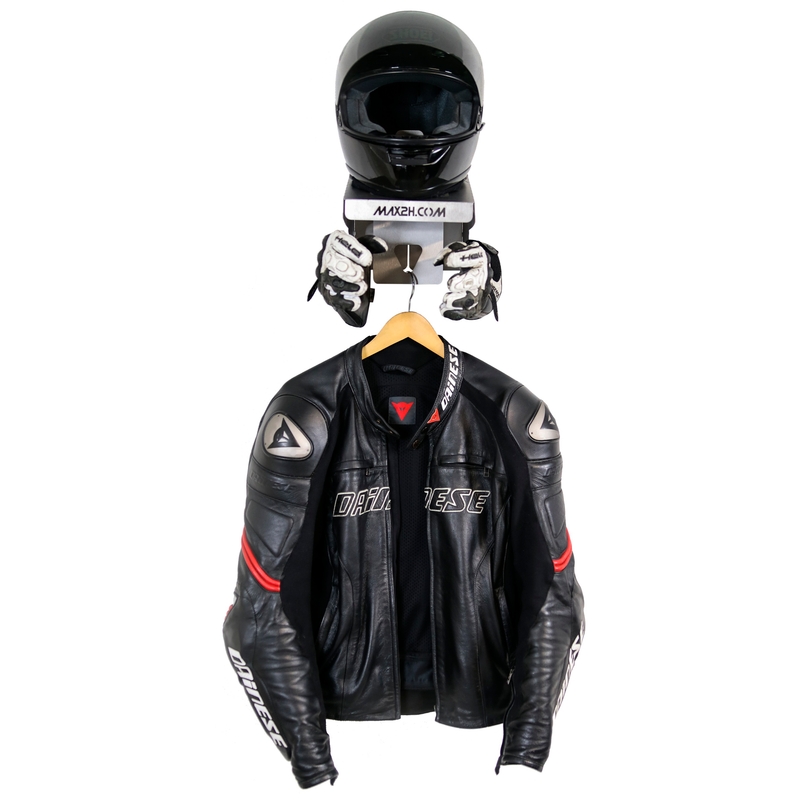 Držák moto výbavy na zeď MAX2H