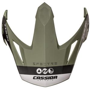 Visiera per casco Cassida Tour 1.1 Spectre nero-grigio-verde
